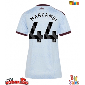 Aston Villa Johan Manzambi #44 Replica Third Stadium Shirt for Women 2026-27 Short Sleeve